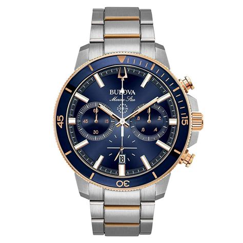 bulova marine star watch 45mm